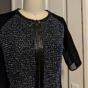 Elie Tahari Zip Sheath Dress